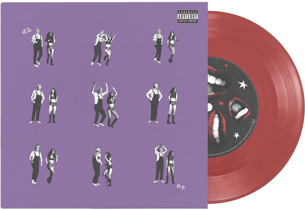 Olivia Rodrigo – drivers license / burning down the house (Translucent Red 7" Vinyl)