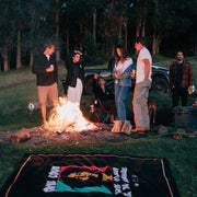 One Love Polar Fleece Blanket | Bob Marley x Slowtide