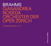 Orchester Der Oper Zurich – Johannes Brahms: Syms 1-4 (CD)