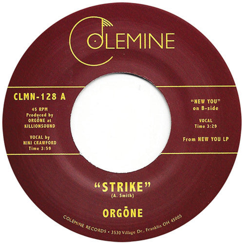 Orgone – Strike / New You (7" Vinyl)