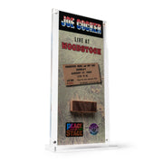 Original Woodstock Stage | Artist Acrylic Frame