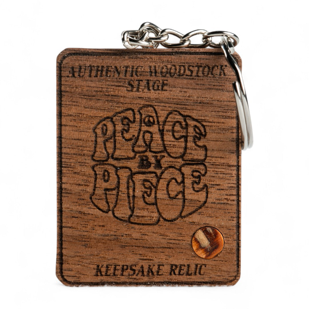 Original Woodstock Stage Key Chain