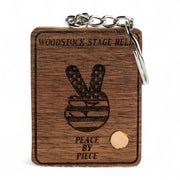 Original Woodstock Stage Key Chain