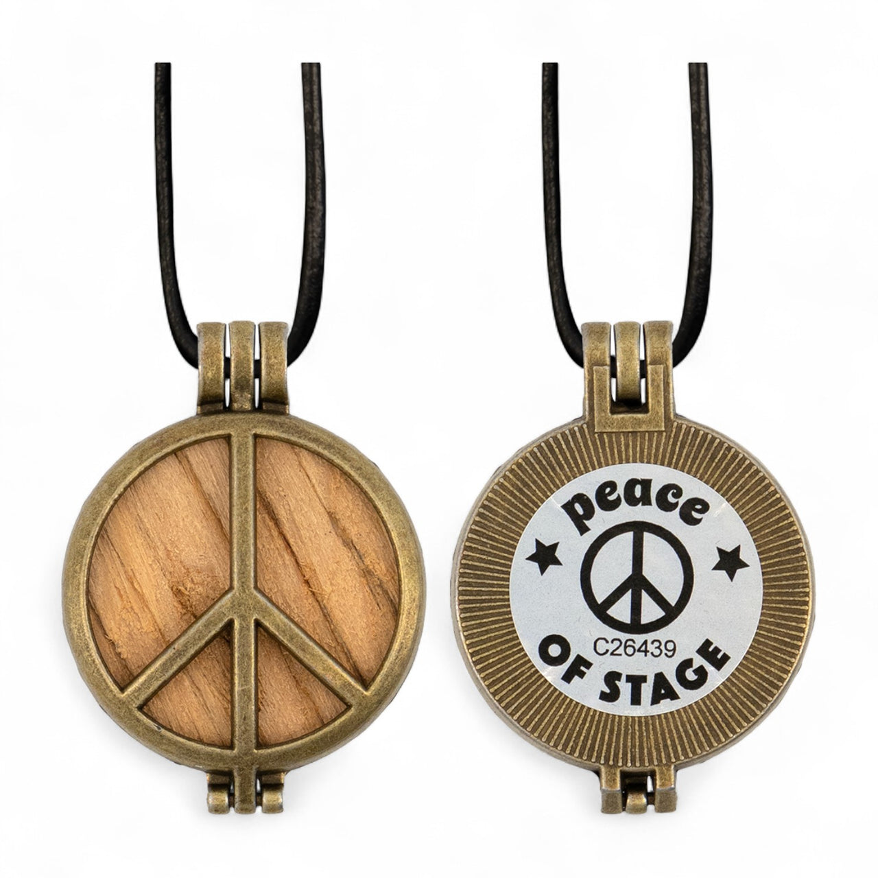 Original Woodstock Stage | Peace Pendant Necklace