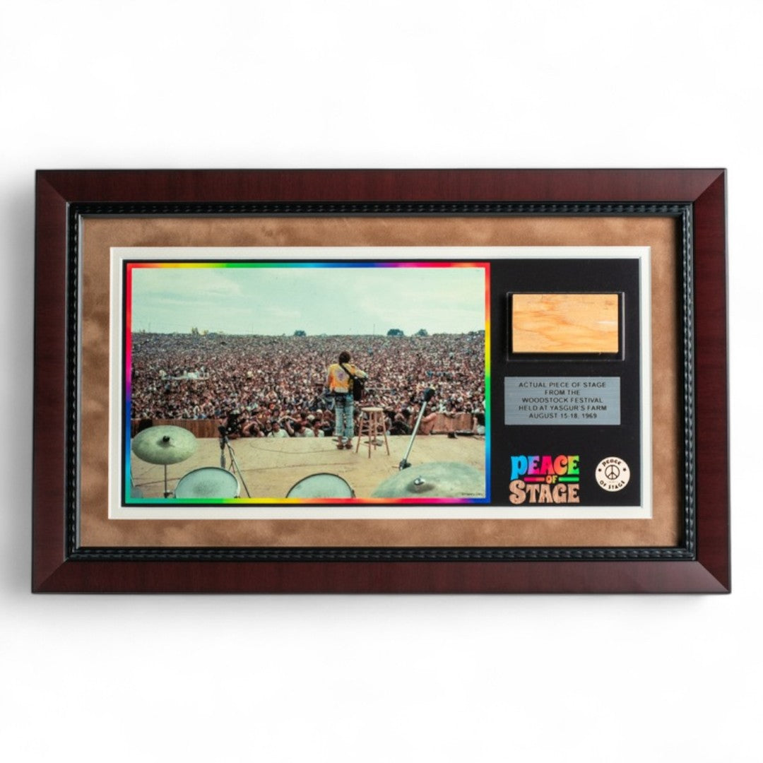 Original Woodstock Stage | Treehugger Framed Photo Display