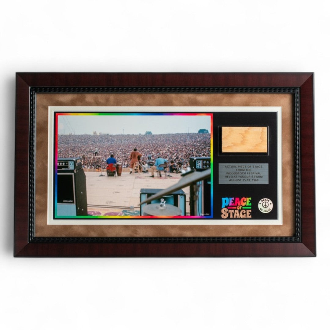 Original Woodstock Stage | Treehugger Framed Photo Display