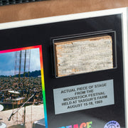 Original Woodstock Stage | Treehugger Framed Photo Display