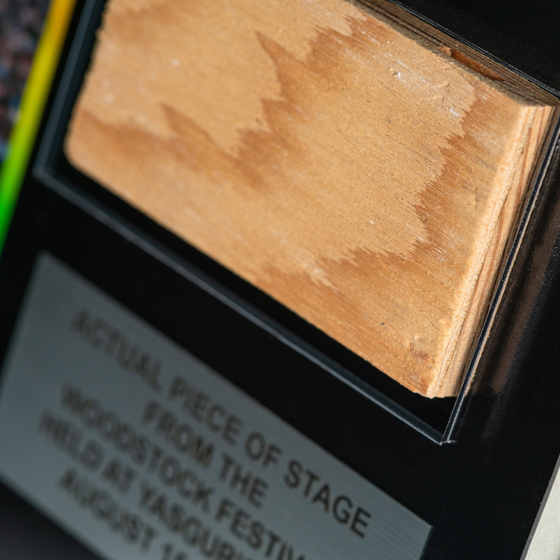Original Woodstock Stage | Treehugger Framed Photo Display