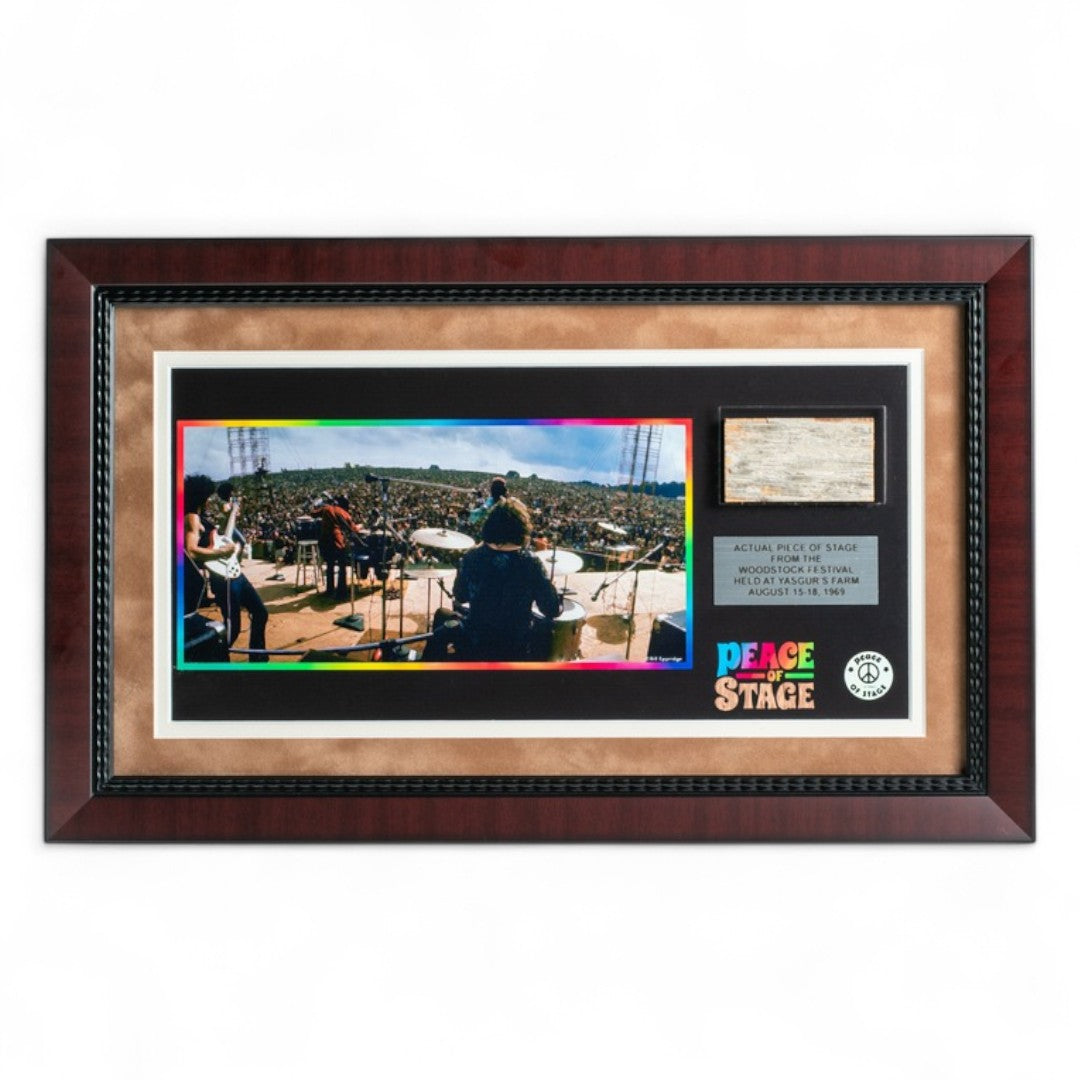 Original Woodstock Stage | Treehugger Framed Photo Display