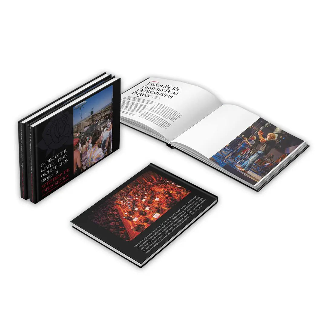 Origins of the Grateful Dead Orchestration Project and Notes from the Tapers’ Section - Photography & Essay Book by Jaime and Helen Baldovinos - Back
