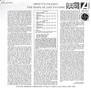 Ornette Coleman – Shape Of Jazz To Come (LP Vinyl)