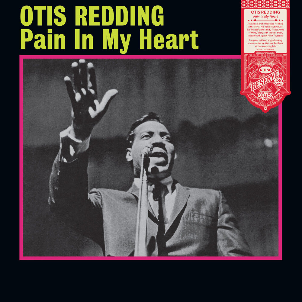 Otis Redding – Pain In My Heart (Rhino Reserve LP Vinyl)
