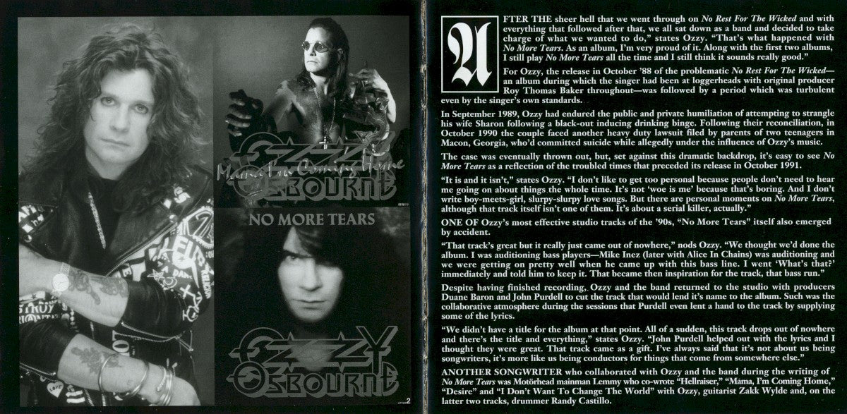 Ozzy Osbourne – No More Tears (2-LP Vinyl)
