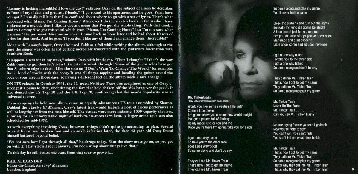 Ozzy Osbourne – No More Tears (2-LP Vinyl)