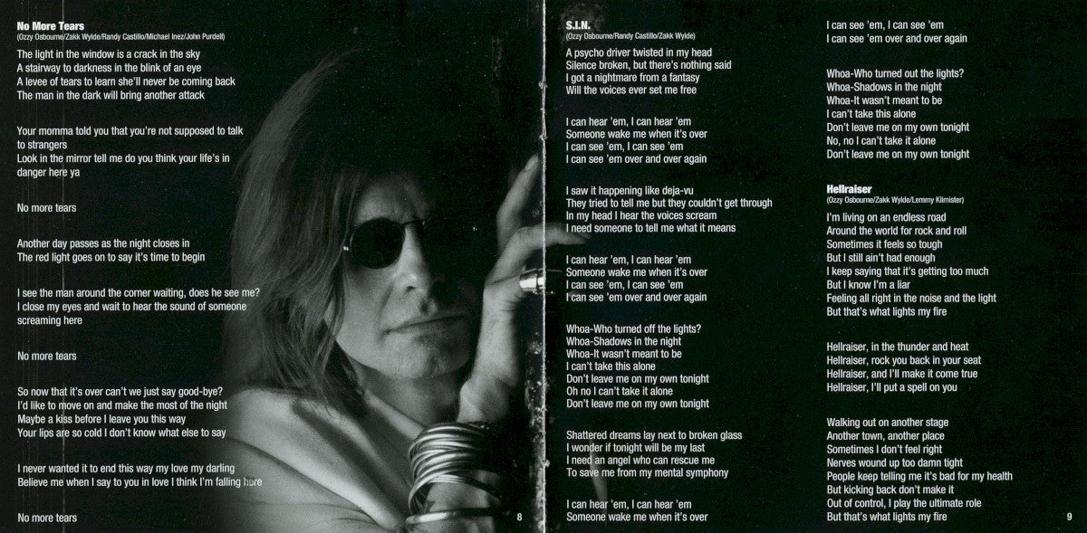Ozzy Osbourne – No More Tears (2-LP Vinyl)