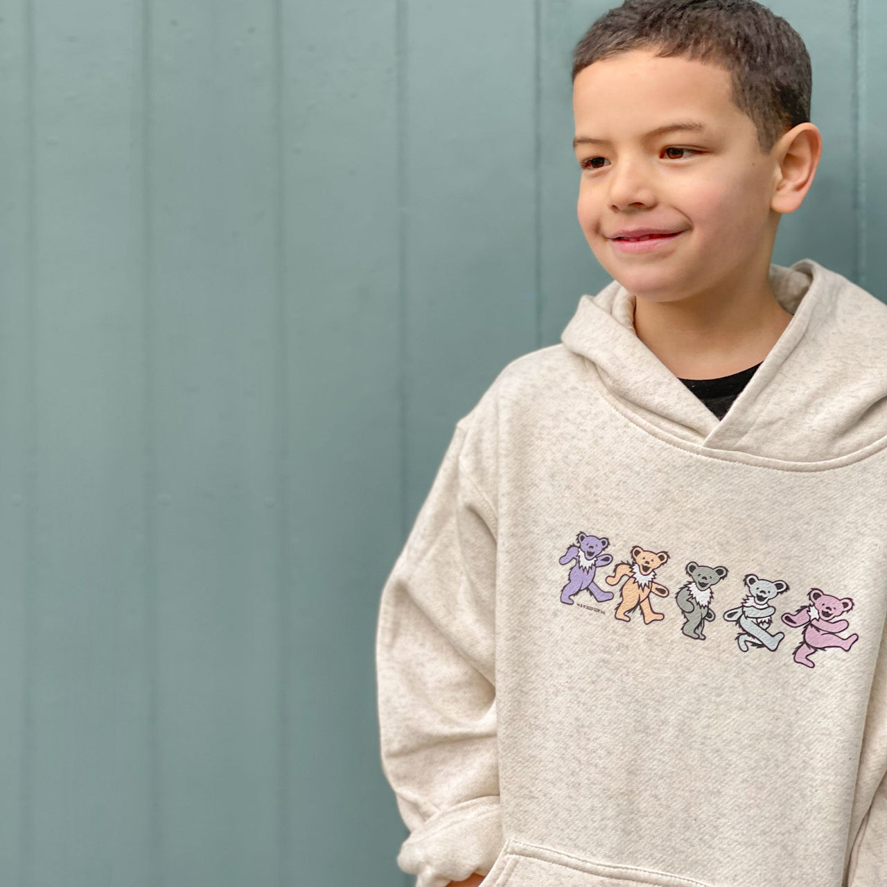 Grateful Dead Pastel Bears Youth Hoodie