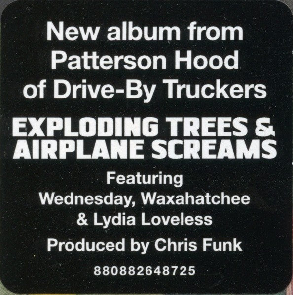 Patterson Hood – Exploding Trees & Airplane Screams (LP Vinyl) - Alternate View