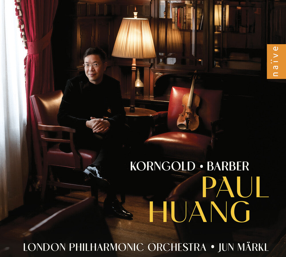 Paul Huang – Korngold & Barber (CD)