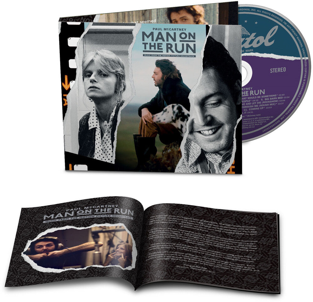 Paul McCartney & Wings – Man On The Run Soundtrack (CD)