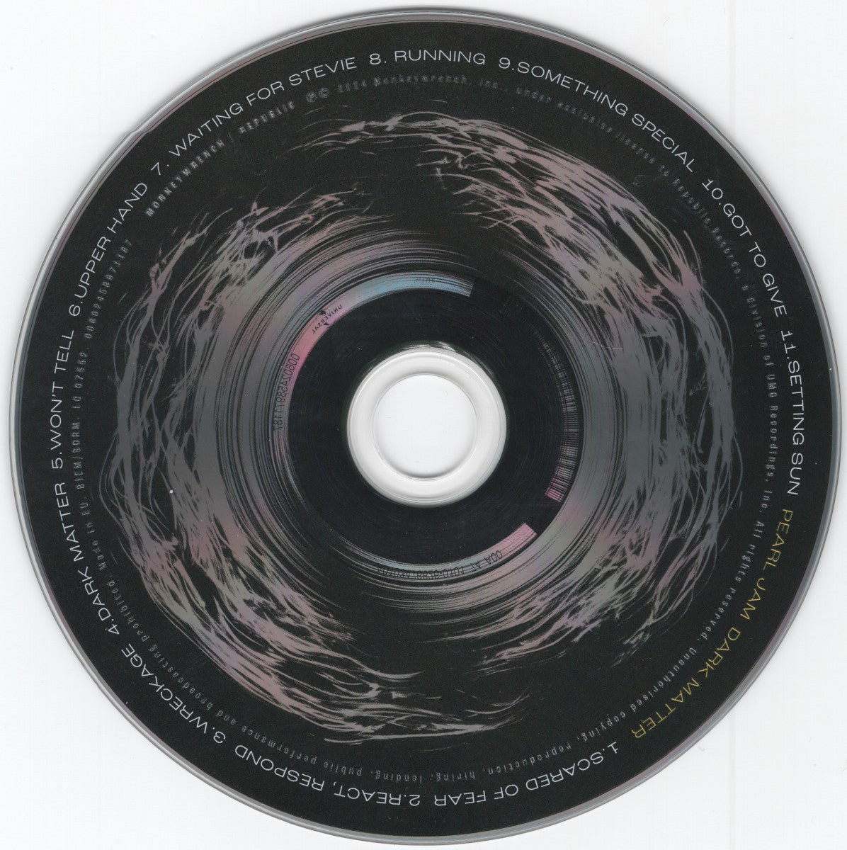 Pearl Jam – Dark Matter (CD) - Detail