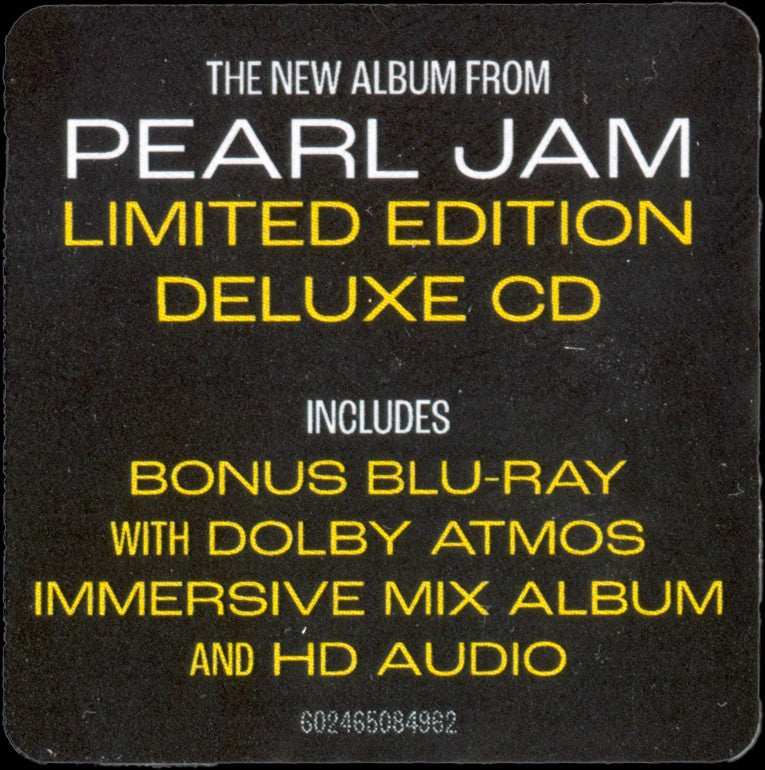Pearl Jam – Dark Matter (Deluxe CD + Blu-ray) - Close-Up