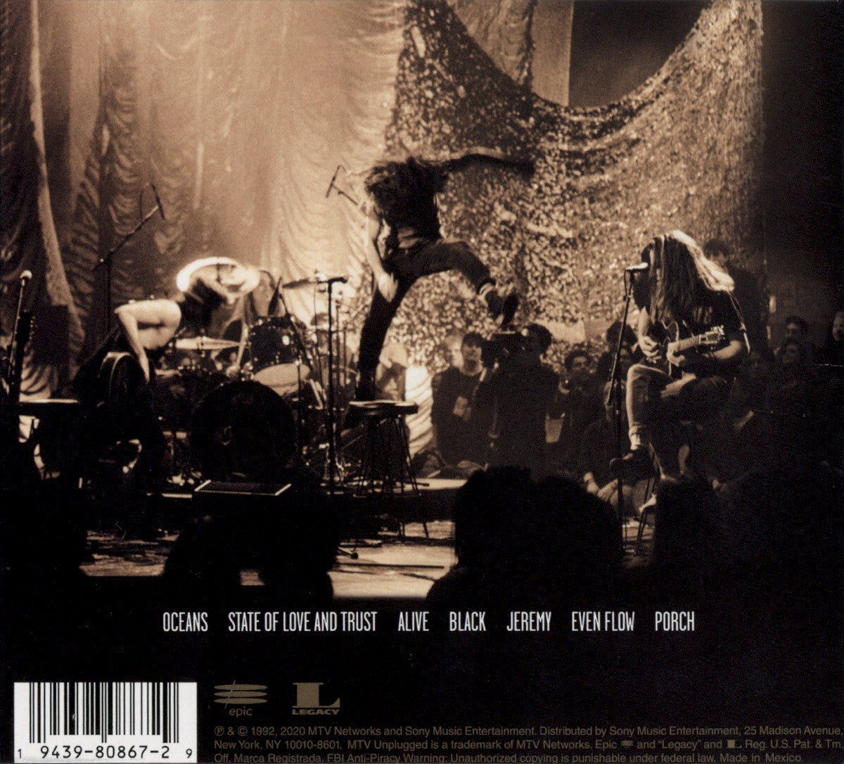 Pearl Jam – MTV Unplugged (CD) - Detail