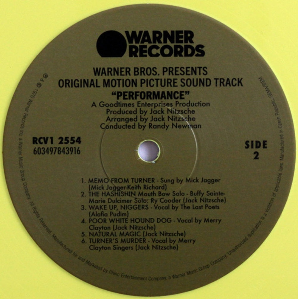 Performance - The Soundtrack (LP Vinyl)