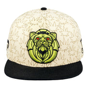 Peter Tosh Lion Statue Tan Fitted Hat