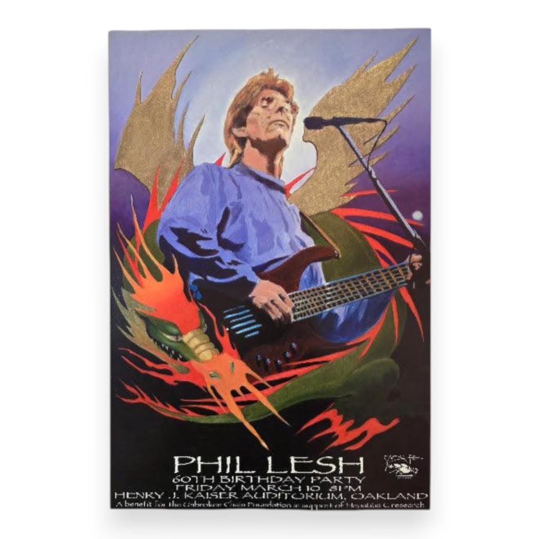 Phil & Friends – Henry J. Kaiser Auditorium, Oakland (Mar 10, 2000) by Stanley Mouse