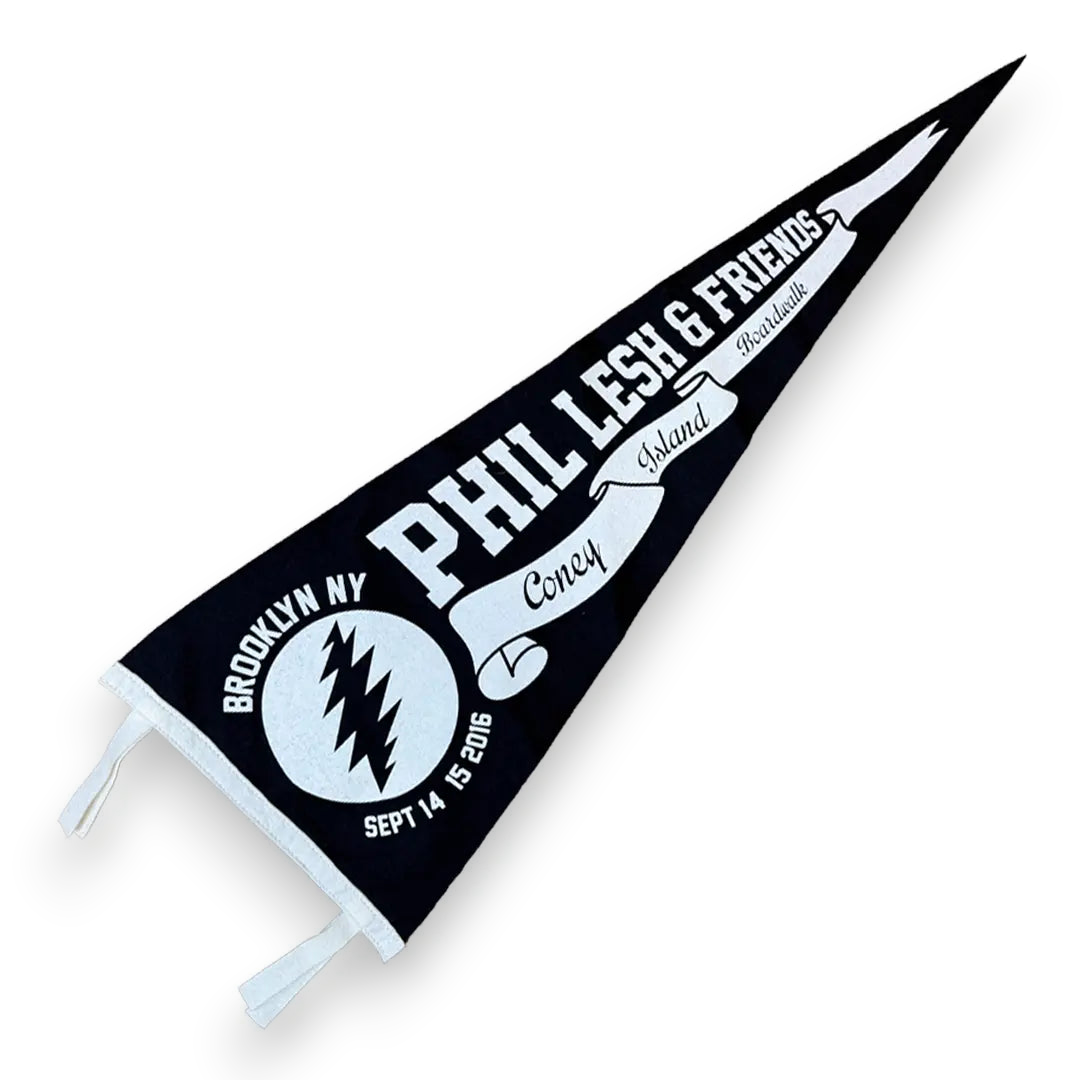 Phil Lesh & Friends Pennant - Coney Island 2016