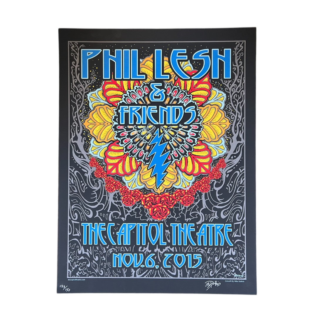 Phil Lesh & Friends Poster by Mike DuBois (November 6, 2015)