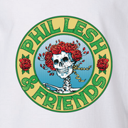 Phil Lesh & Friends | White Long-Sleeve Bertha T-Shirt