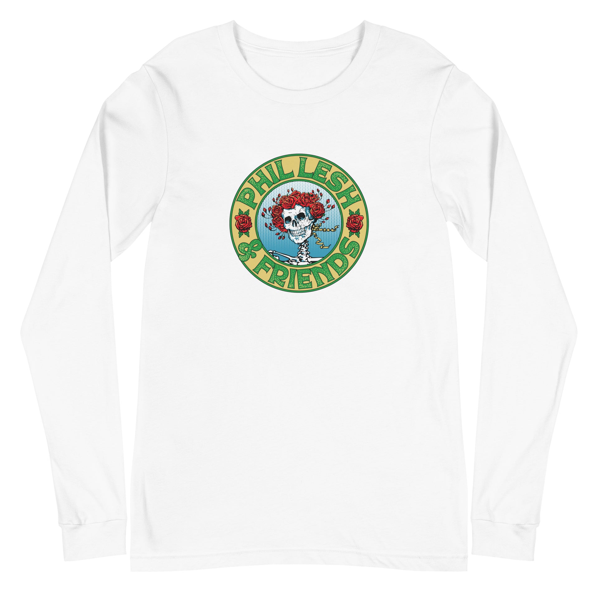 Phil Lesh & Friends | White Long-Sleeve Bertha T-Shirt