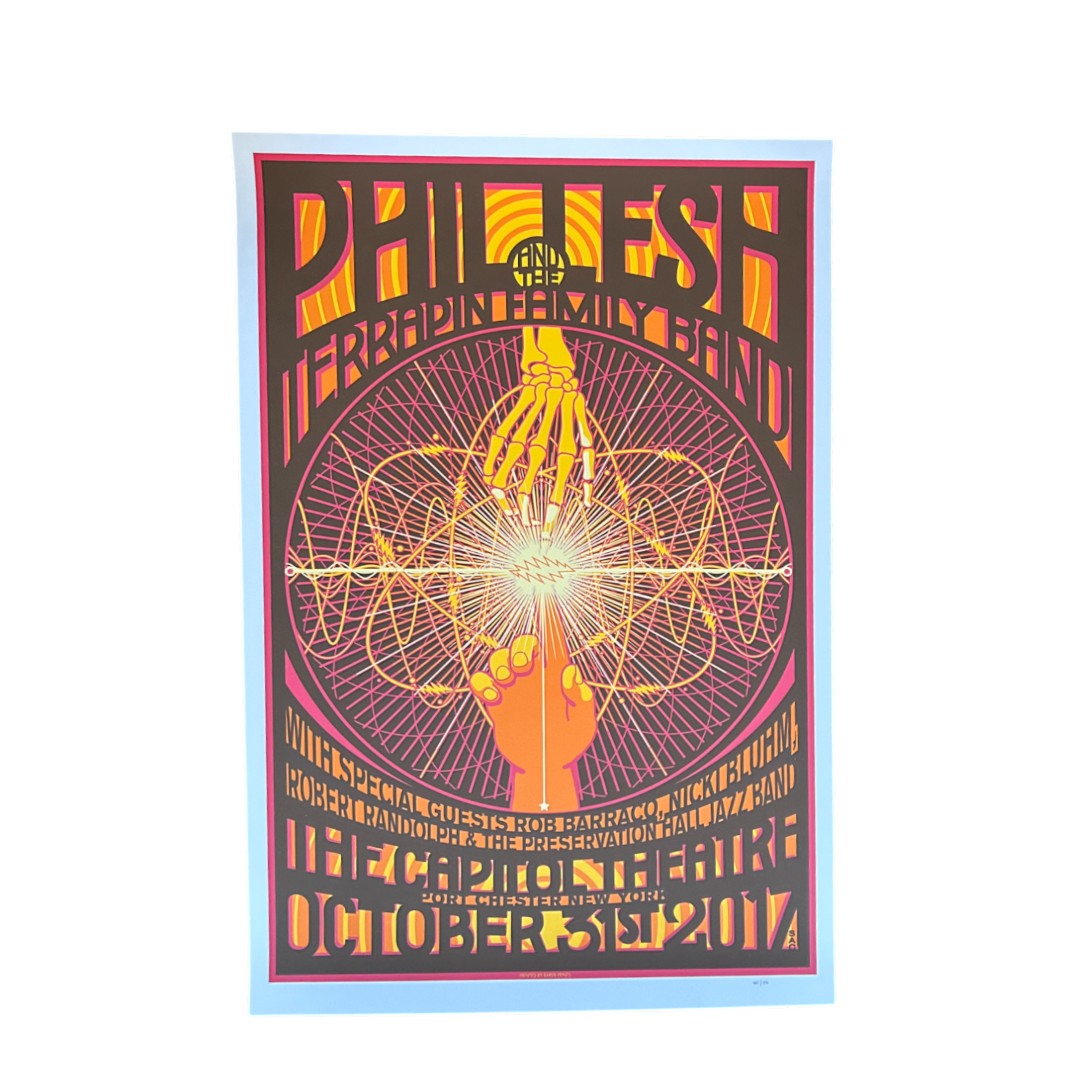 Phil Lesh & The Terrapin Family Band Poster by Scott "SAC" Campbell (October 31, 2017)