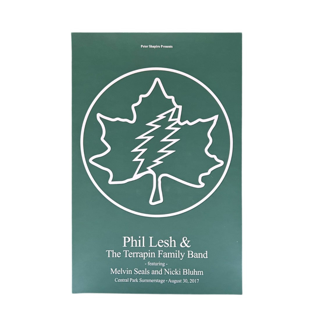 Phil Lesh & The Terrapin Family Band at Central Park SummerStage Poster (August 30, 2017)