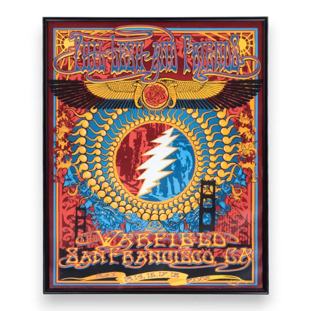 Phil Lesh and Friends 2008 Warfield Concert Poster