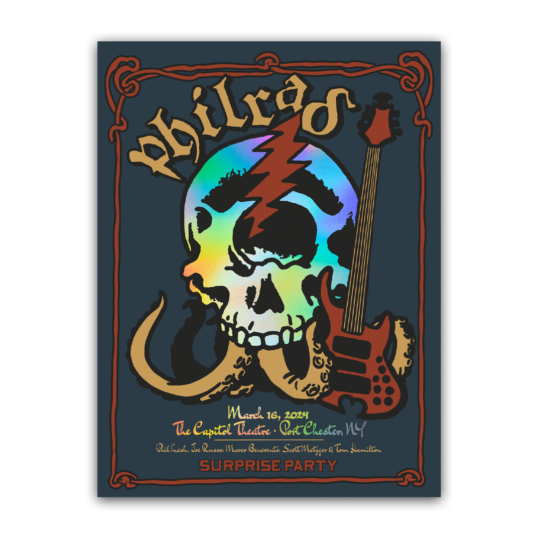 PhilRAD Rainbow Foil Poster by Darryl Norsen | March 2024