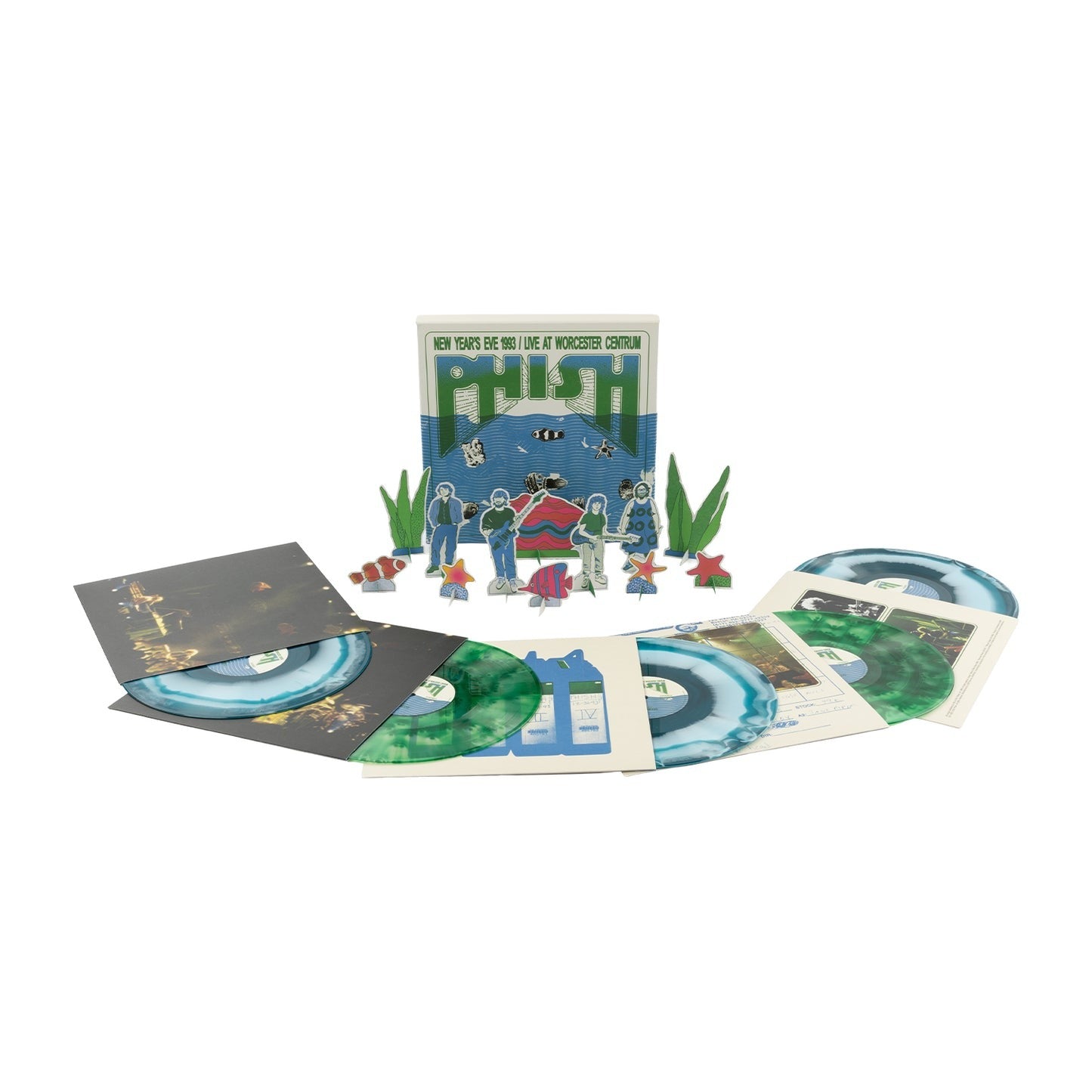 Phish – New Year's Eve 1993, Live at Worcester Centrum (5-LP Vinyl Deluxe Box Set)