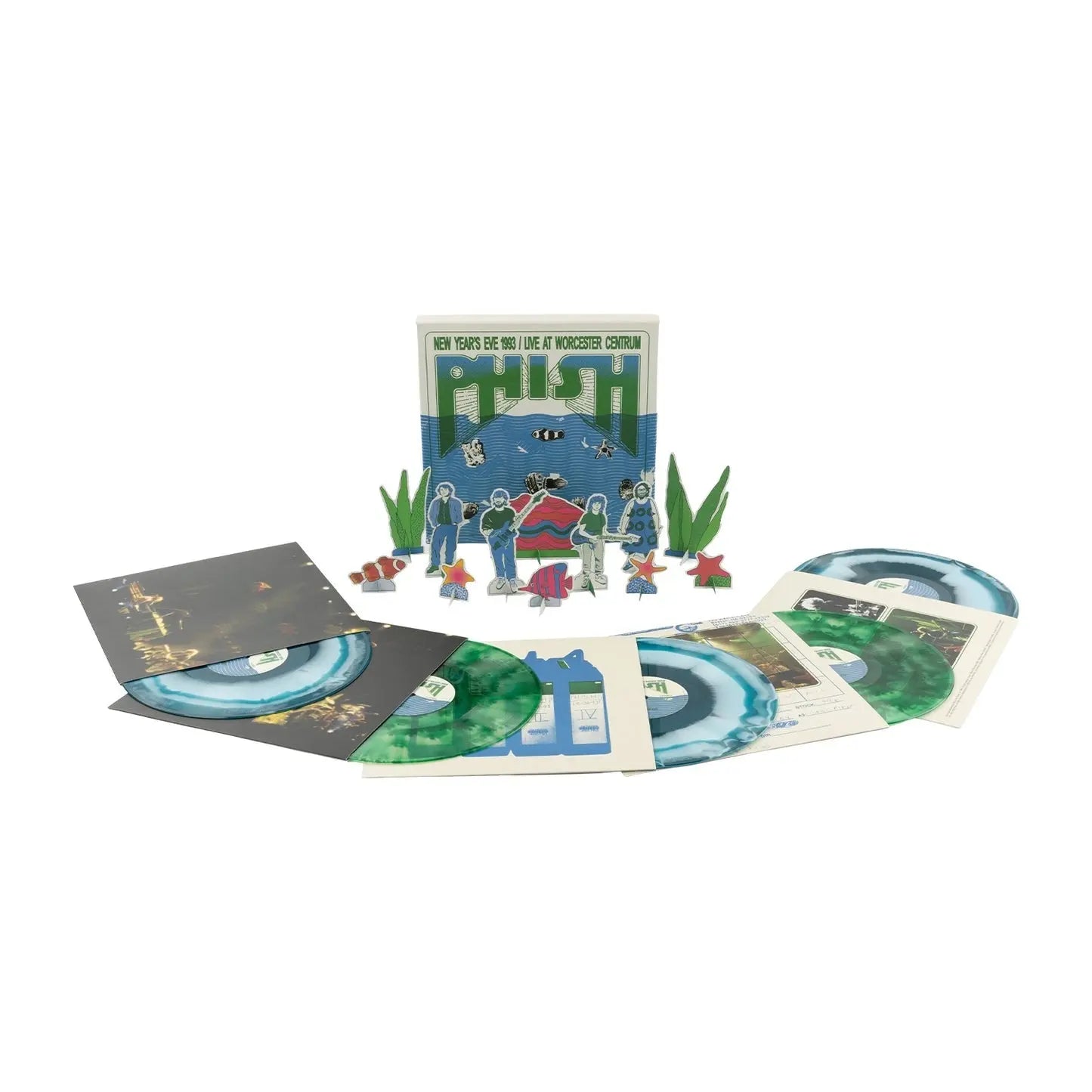 Phish – New Year's Eve 1993, Live at Worcester Centrum (5-LP Vinyl Deluxe Box Set)