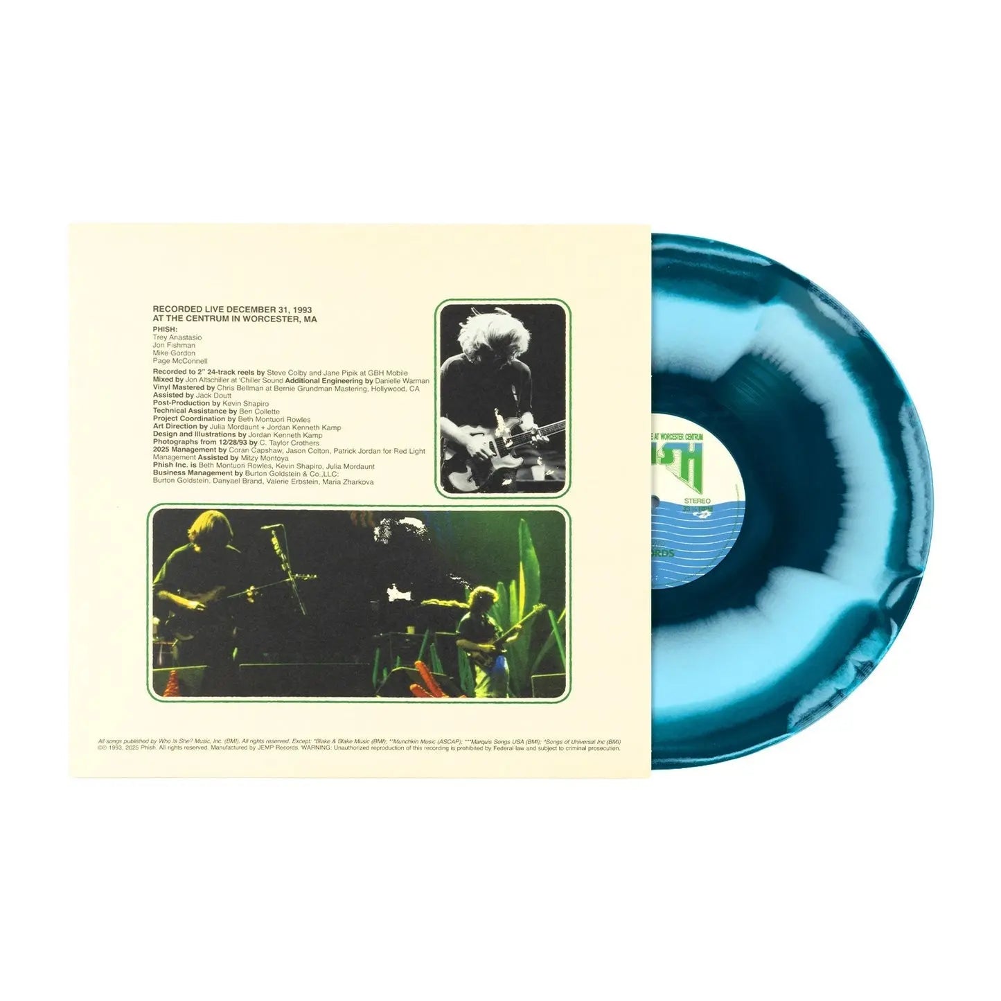 Phish – New Year's Eve 1993, Live at Worcester Centrum (5-LP Vinyl Deluxe Box Set)