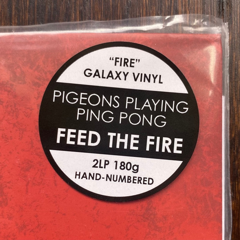 Pigeons Playing Ping Pong – Feed The Fire (Fire Variant, Numbered 2-LP Vinyl)