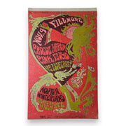 Pink Floyd, Procol Harum, H.P. Lovecraft – The Fillmore, San Francisco (Nov 9–11, 1967) by Nicholas Kouninos (Postcard)