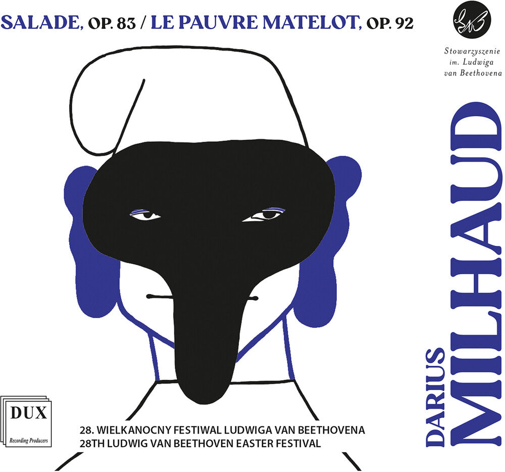 Poznan Philharmonic Orchestra – Milhaud: Salade Op. 83 Le Pauvre Matelot Op. 92 (CD)