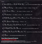 Preservation Hall Jazz Band – Marching Down Bourbon Street (CD) - Detail