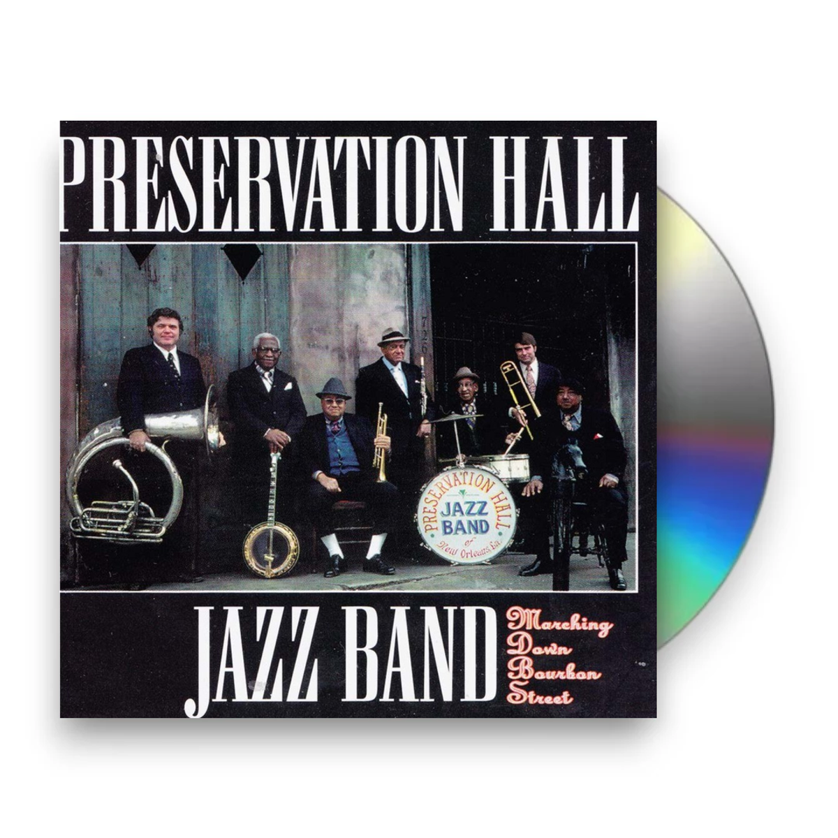 Preservation Hall Jazz Band – Marching Down Bourbon Street (CD) - Front
