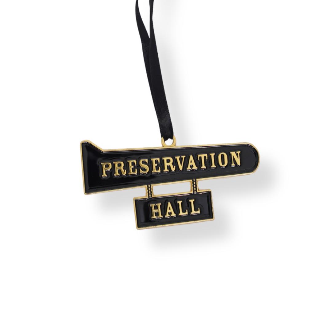 Preservation Hall Sign Tree Ornament