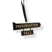 Preservation Hall Sign Tree Ornament