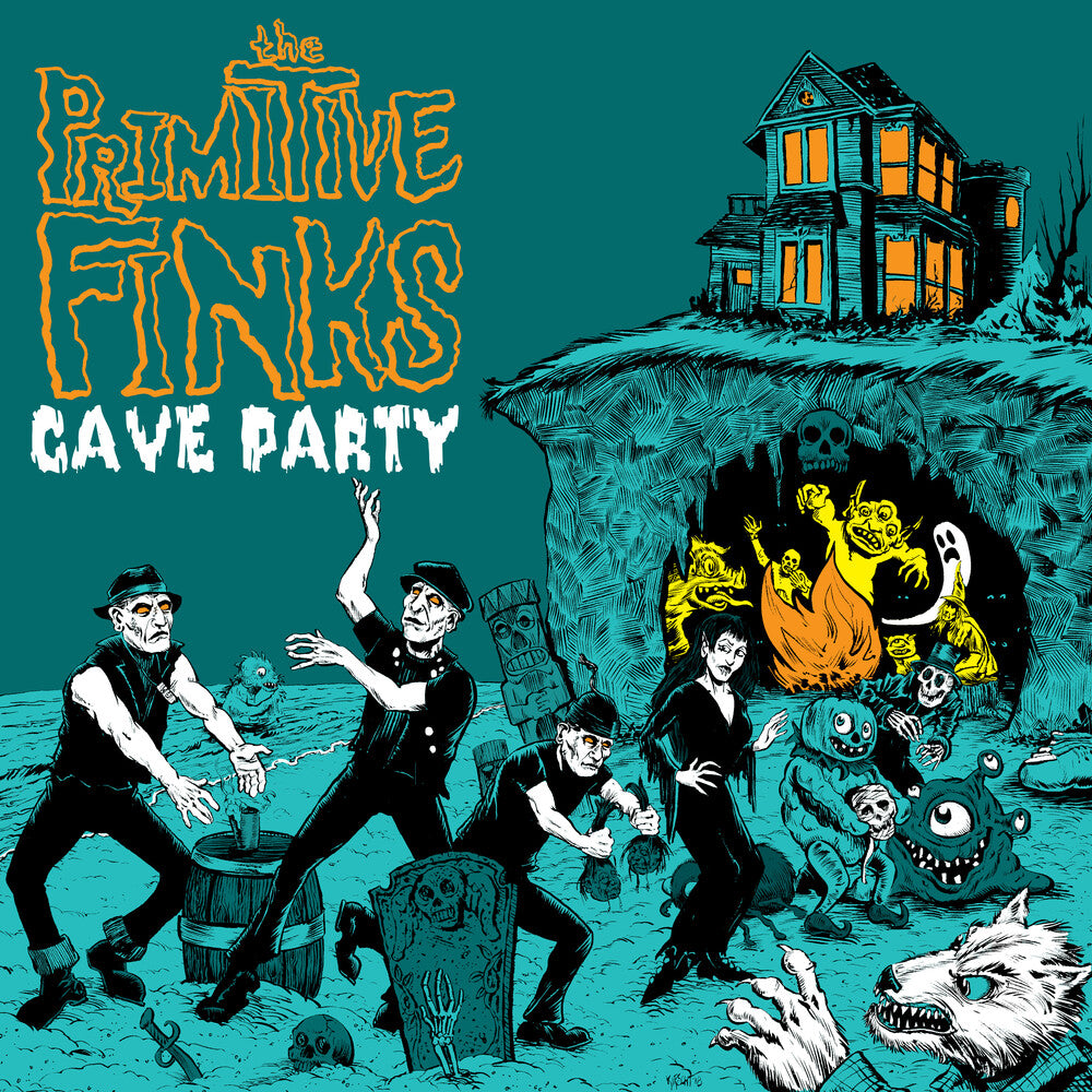 Primitive Finks – Cave Party (orange LP Vinyl)