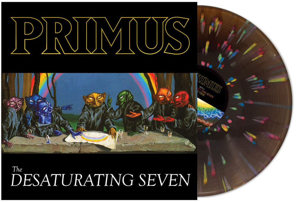 Primus – Desaturating Seven (Midnight Rainbow/ 7th Anniversary Edition, Gold Foil Stamping/Midnight Rainbow Splatter LP Vinyl)