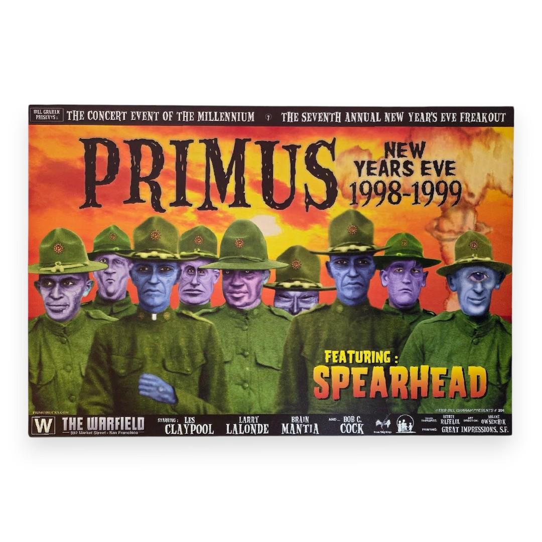 Primus, Spearhead – The Warfield, San Francisco (Dec 31, 1998) by Reuben Raffael “Zoltron”